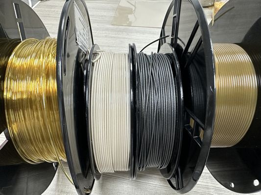satın al 1.75mm PEI reçinesi Amber renkli yüksek germe modülü 3850Mpa ile 3D baskı filamenti online manufacture