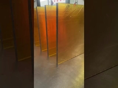 Güçlendirilmiş GF30 ultem PEI levhası 350x350 Yüksek germe dayanıklılığı